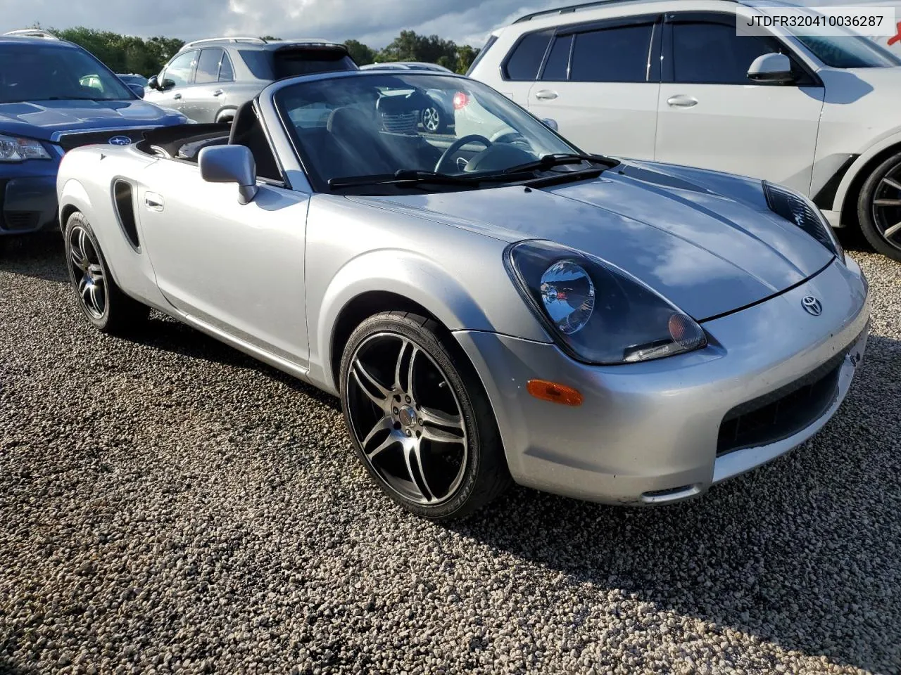 2001 Toyota Mr2 Spyder VIN: JTDFR320410036287 Lot: 73851984