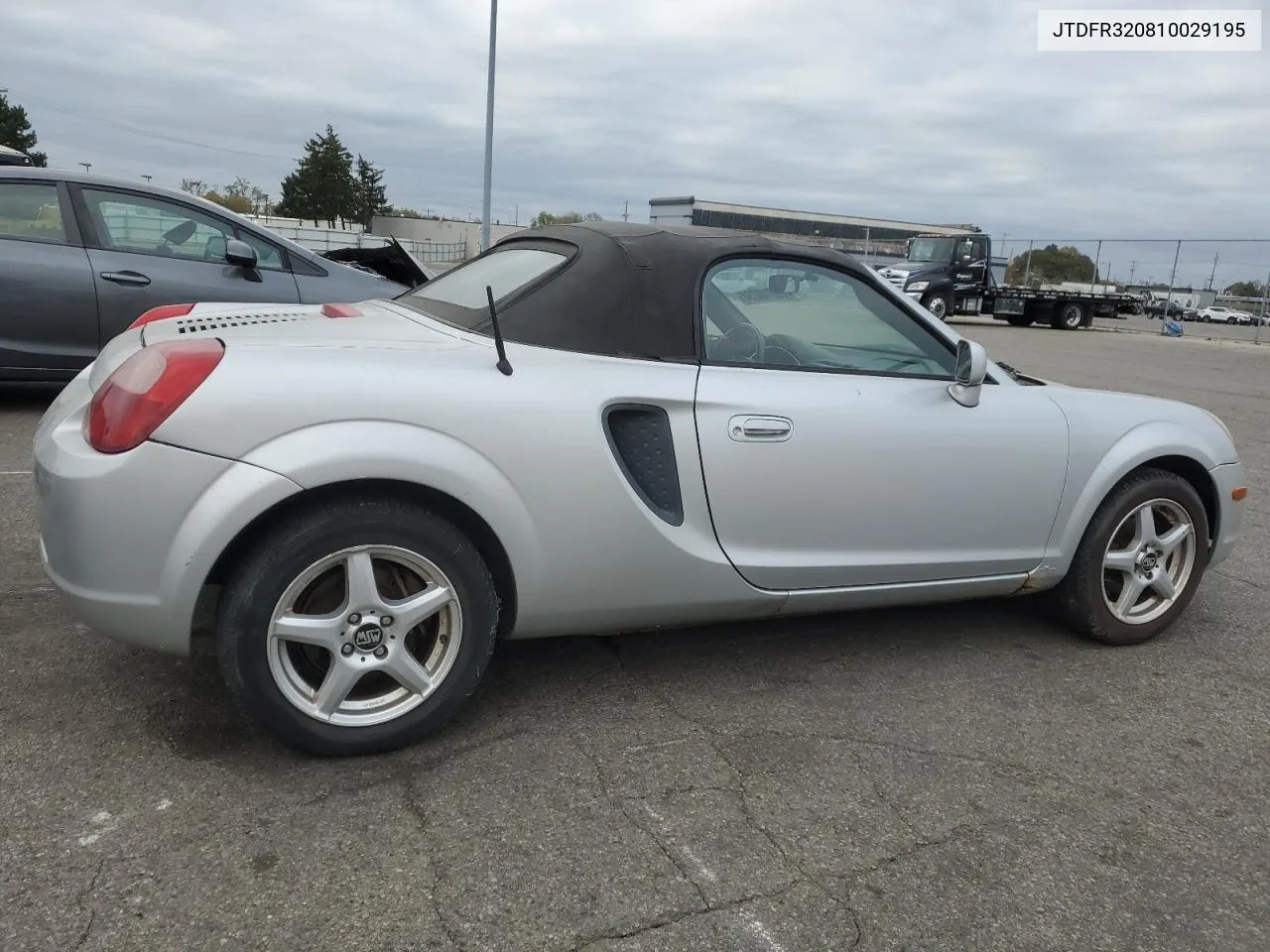 2001 Toyota Mr2 Spyder VIN: JTDFR320810029195 Lot: 75710234