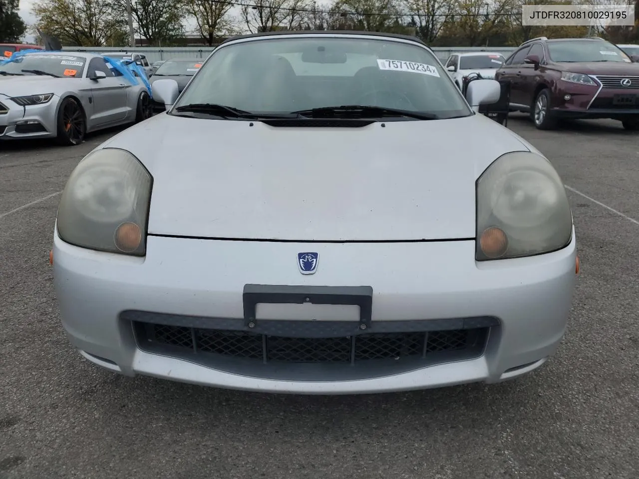 JTDFR320810029195 2001 Toyota Mr2 Spyder