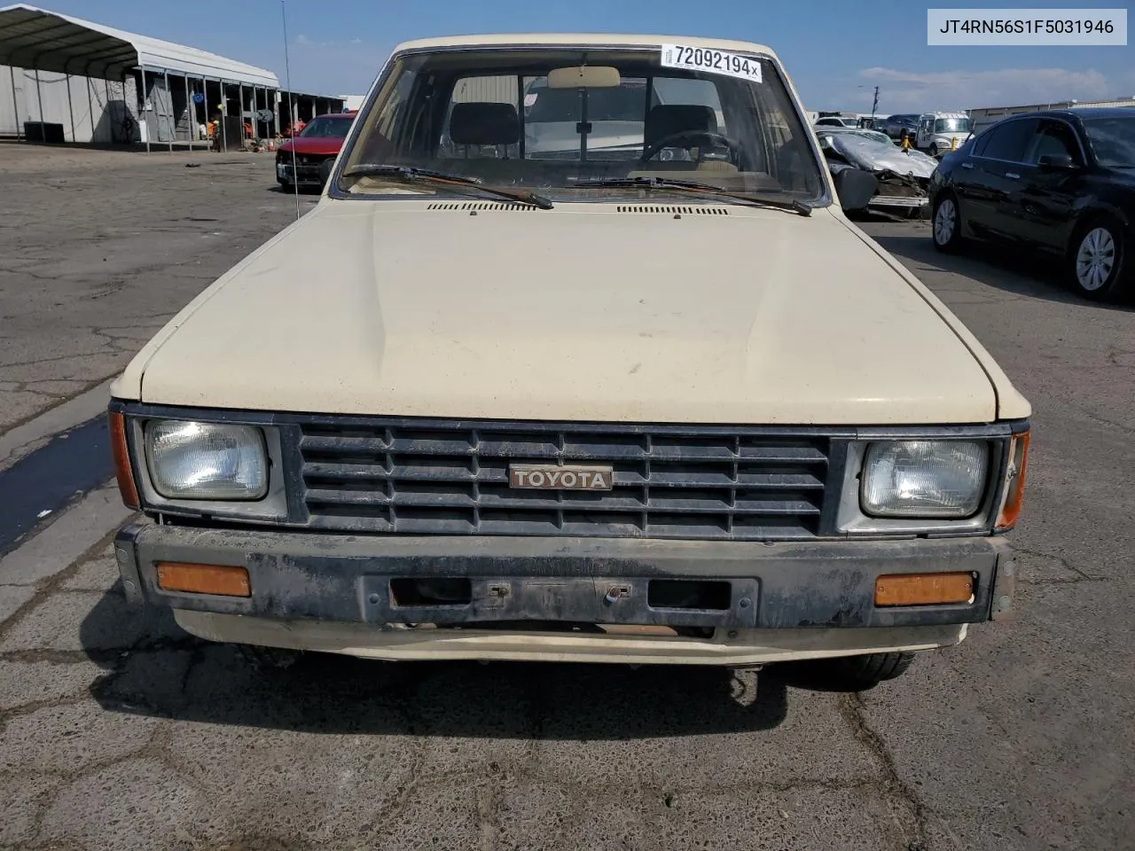 1985 Toyota Pickup Xtracab Rn56 Sr5 VIN: JT4RN56S1F5031946 Lot: 72092194