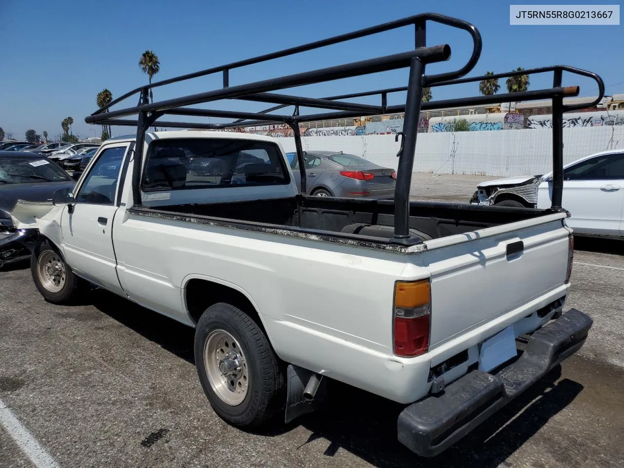 JT5RN55R8G0213667 1986 Toyota Pickup Cab Chassis Rn55