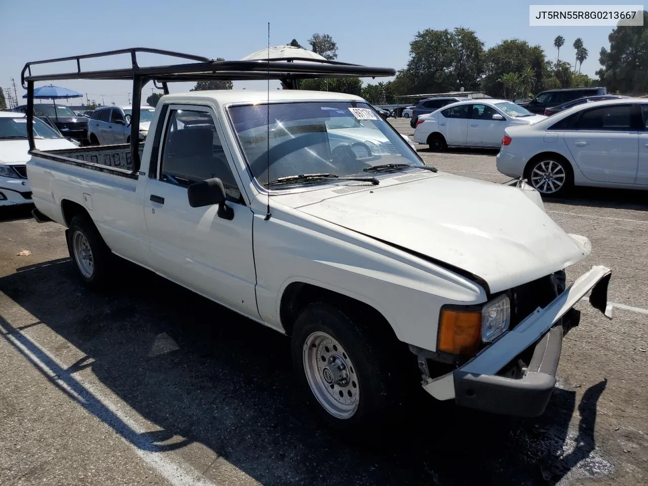 JT5RN55R8G0213667 1986 Toyota Pickup Cab Chassis Rn55