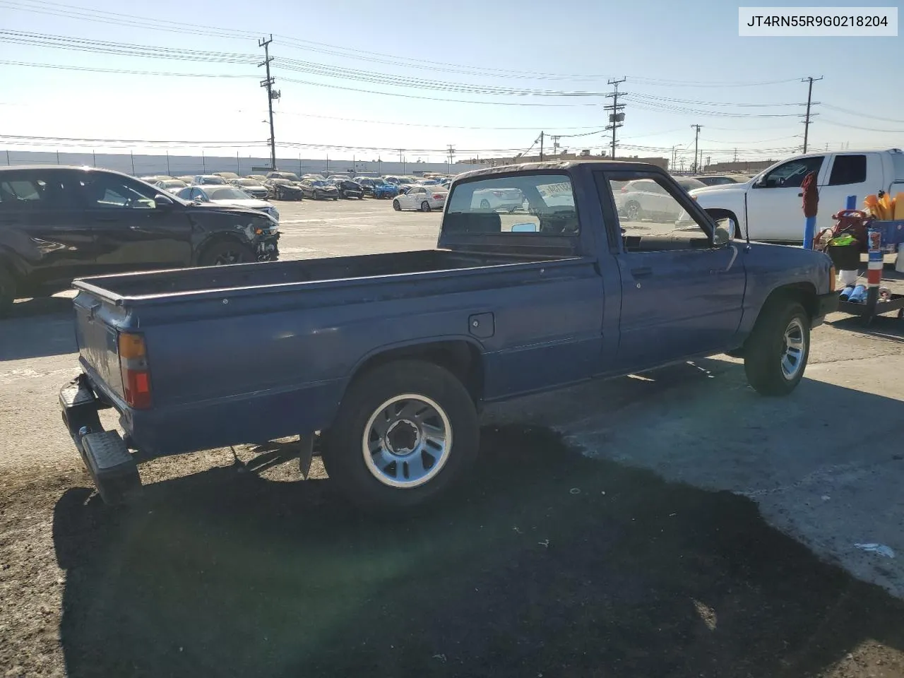 1986 Toyota Pickup 1/2 Ton Rn55 VIN: JT4RN55R9G0218204 Lot: 73337134