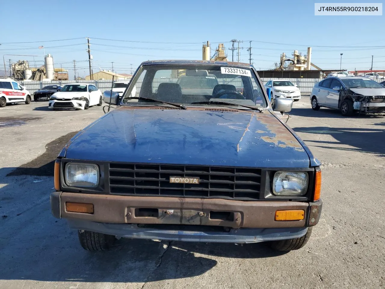 1986 Toyota Pickup 1/2 Ton Rn55 VIN: JT4RN55R9G0218204 Lot: 73337134