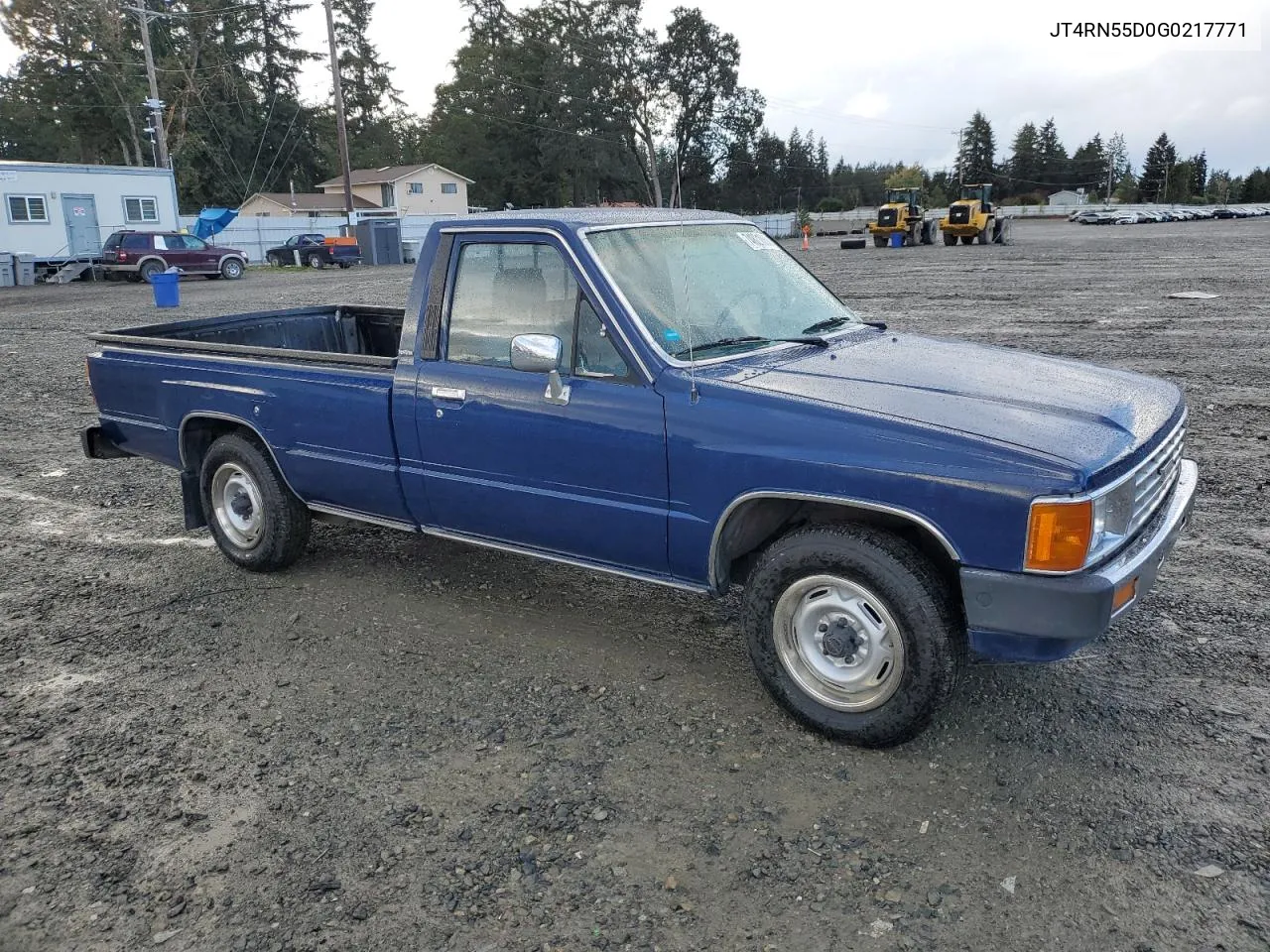 1986 Toyota Pickup 1/2 Ton Rn55 Dlx VIN: JT4RN55D0G0217771 Lot: 74821884