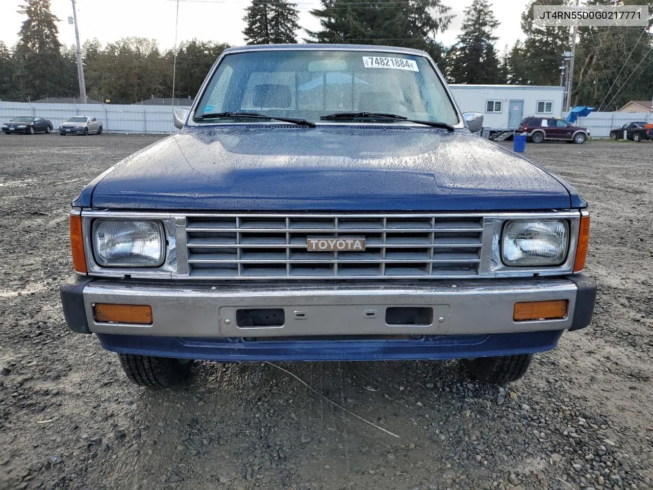 1986 Toyota Pickup 1/2 Ton Rn55 Dlx VIN: JT4RN55D0G0217771 Lot: 74821884