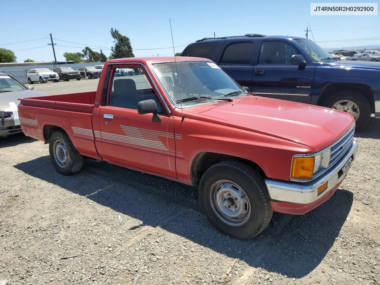 1987 Toyota Pickup 1/2 Ton Rn50 VIN: JT4RN50R2H0292900 Lot: 60449384