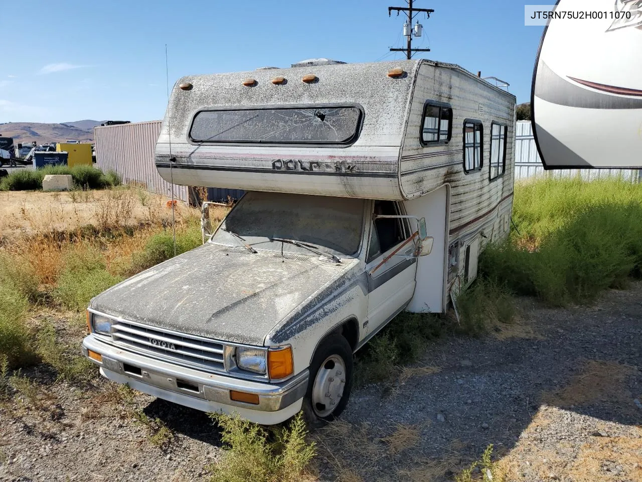 1987 Toyota Pickup Cab Chassis Rn75 Dlx VIN: JT5RN75U2H0011070 Lot: 74301364