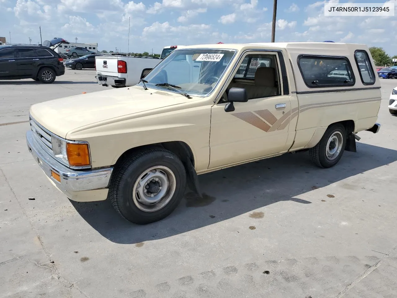 1988 Toyota Pickup 1/2 Ton Rn50 VIN: JT4RN50R1J5123945 Lot: 72096524