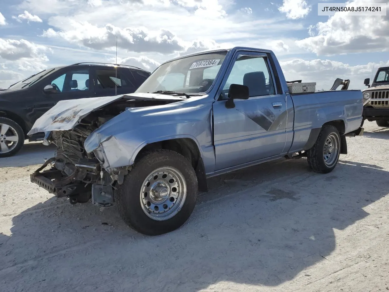 1988 Toyota Pickup 1/2 Ton Rn50 VIN: JT4RN50A8J5174241 Lot: 76972384