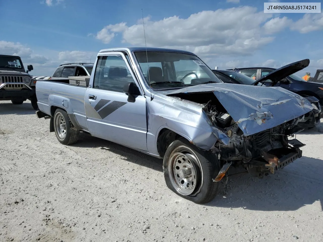 1988 Toyota Pickup 1/2 Ton Rn50 VIN: JT4RN50A8J5174241 Lot: 76972384