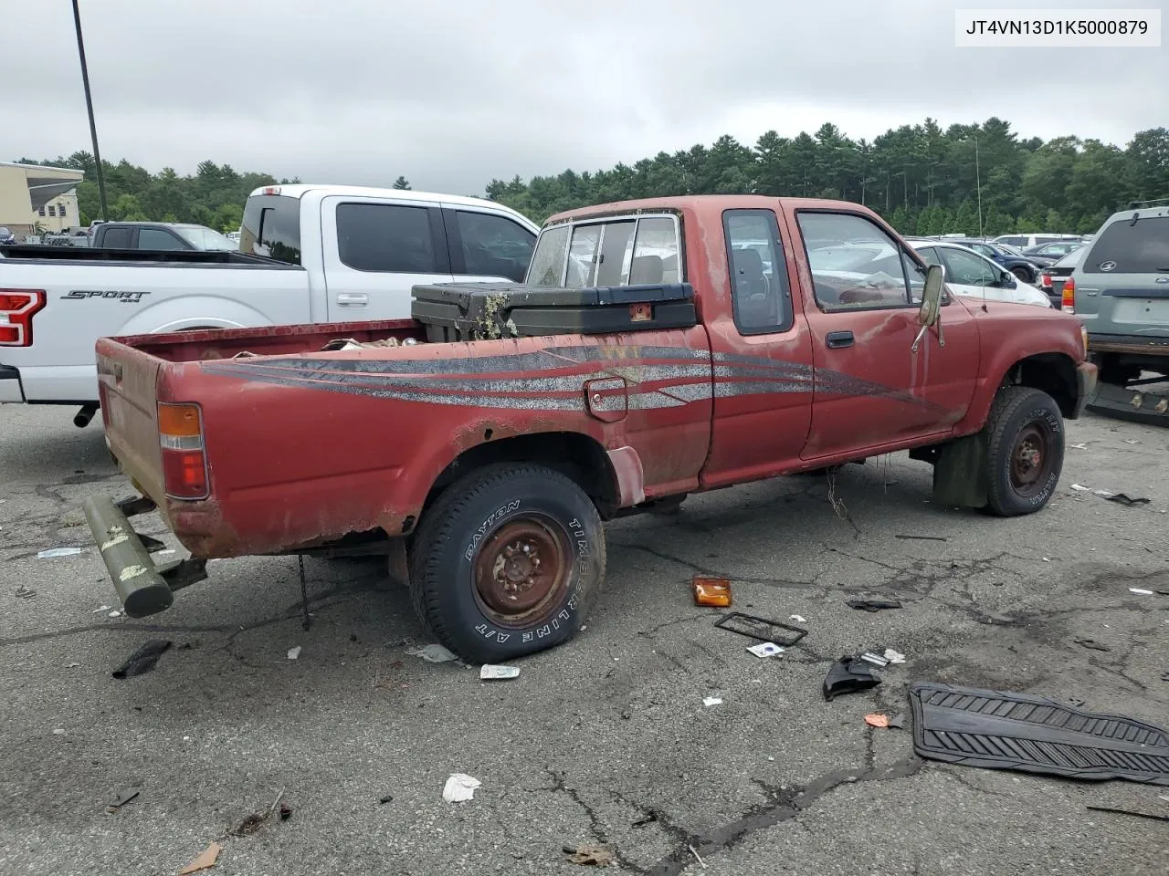 1989 Toyota Pickup 1/2 Ton Extra Long Wheelbase Dlx VIN: JT4VN13D1K5000879 Lot: 65148814