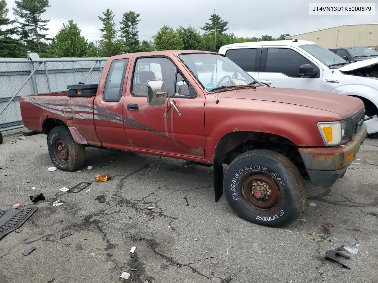 1989 Toyota Pickup 1/2 Ton Extra Long Wheelbase Dlx VIN: JT4VN13D1K5000879 Lot: 65148814