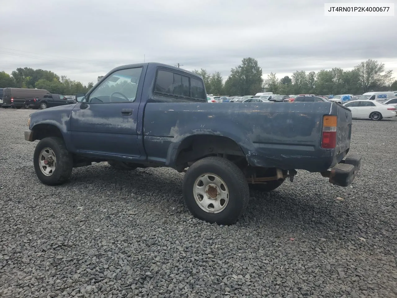 1989 Toyota Pickup 1/2 Ton Short Wheelbase Dlx VIN: JT4RN01P2K4000677 Lot: 74741344