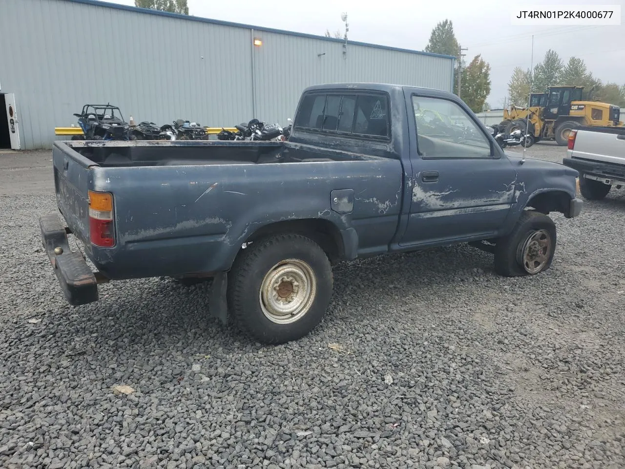 1989 Toyota Pickup 1/2 Ton Short Wheelbase Dlx VIN: JT4RN01P2K4000677 Lot: 74741344