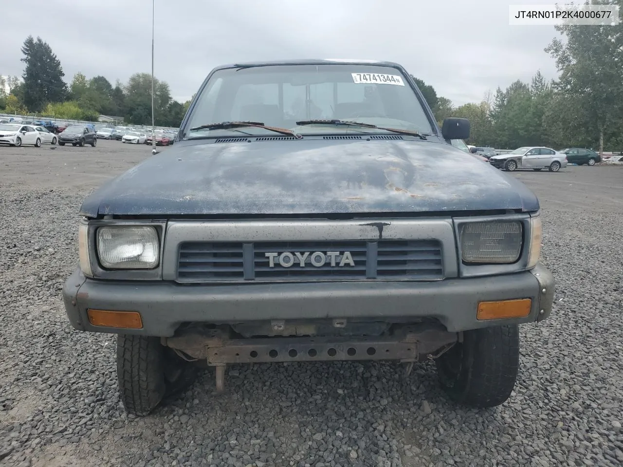 1989 Toyota Pickup 1/2 Ton Short Wheelbase Dlx VIN: JT4RN01P2K4000677 Lot: 74741344