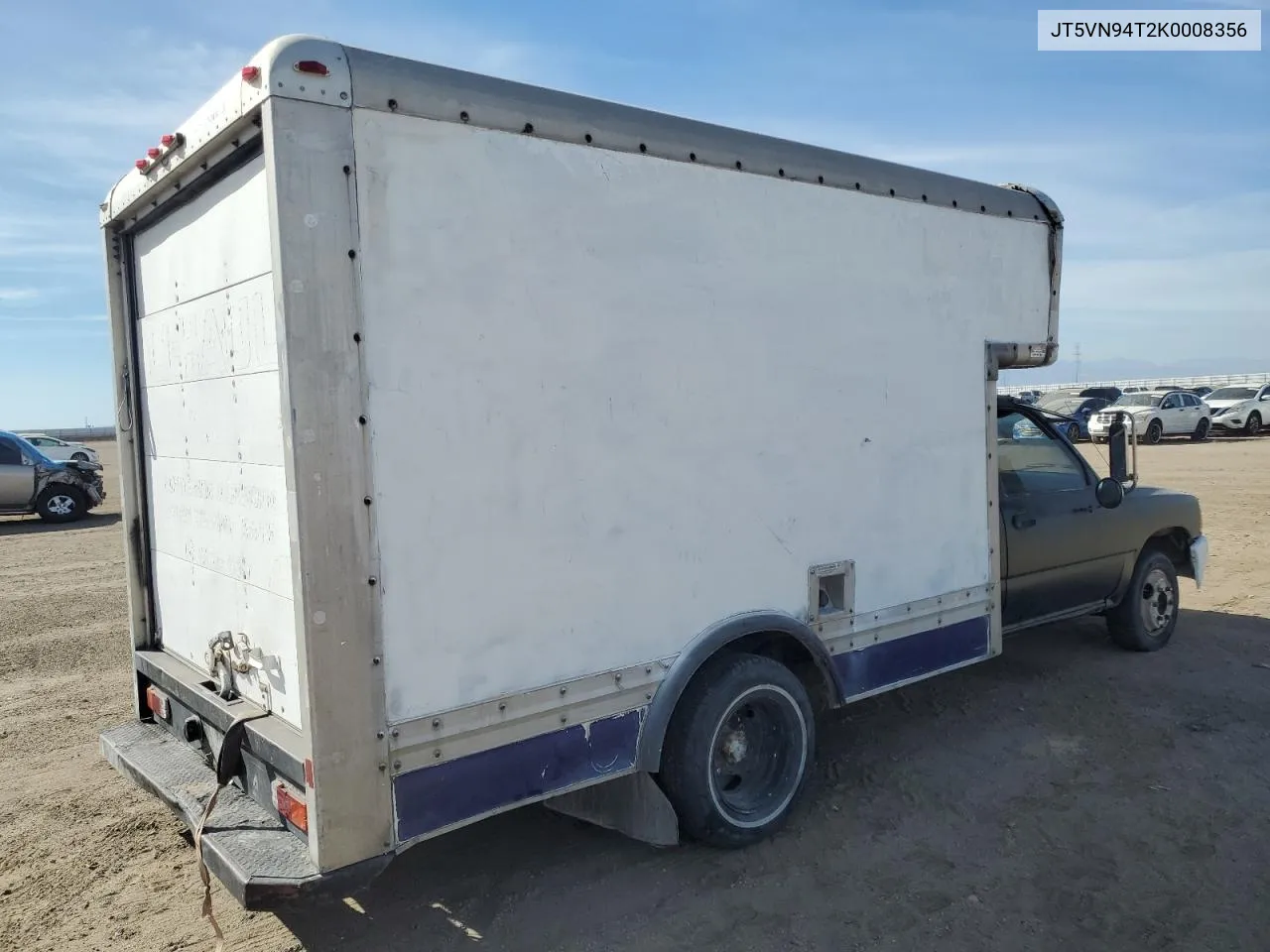 1989 Toyota Pickup Cab Chassis Super Long Wheelbase VIN: JT5VN94T2K0008356 Lot: 75875794