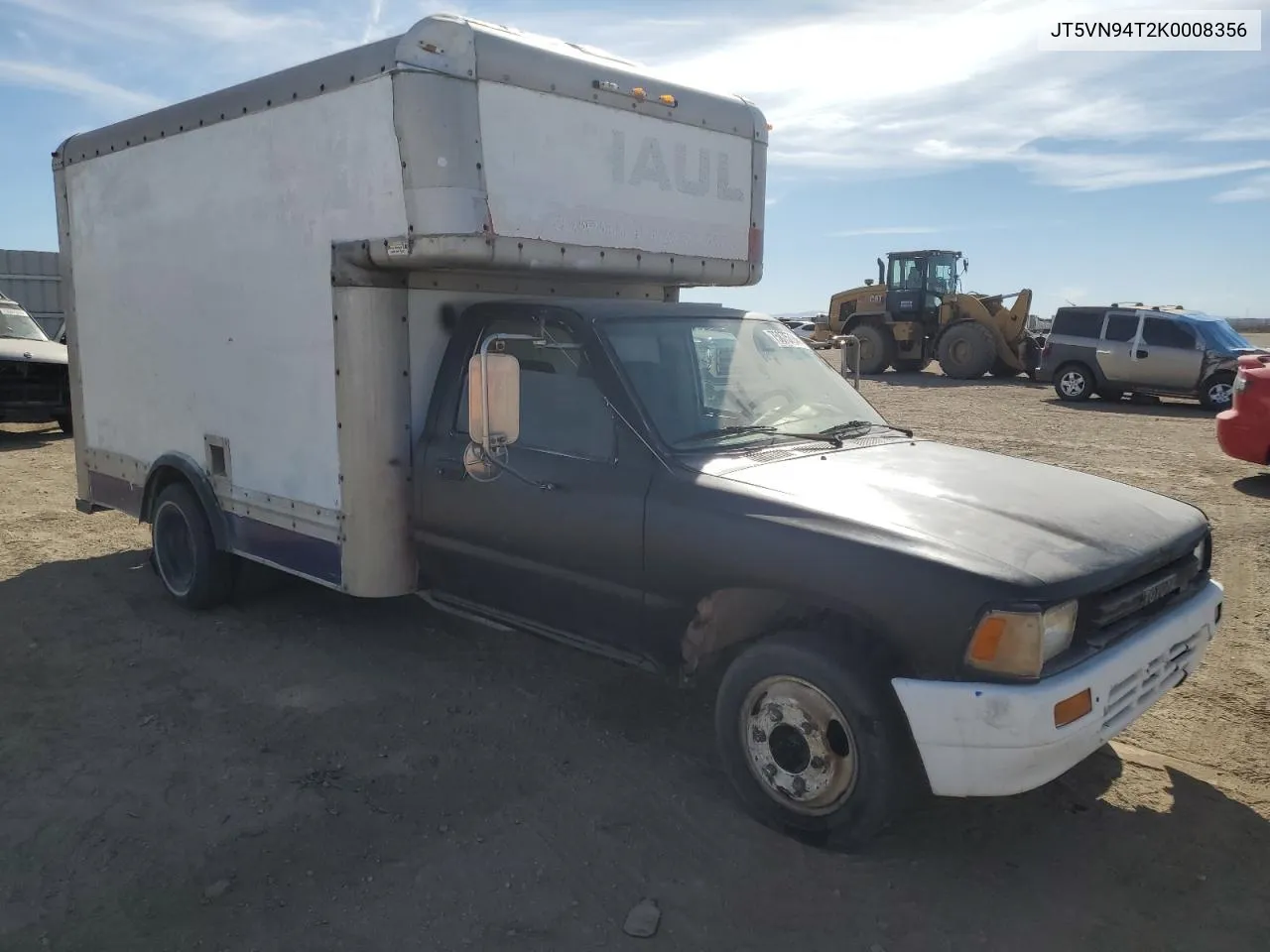 1989 Toyota Pickup Cab Chassis Super Long Wheelbase VIN: JT5VN94T2K0008356 Lot: 75875794