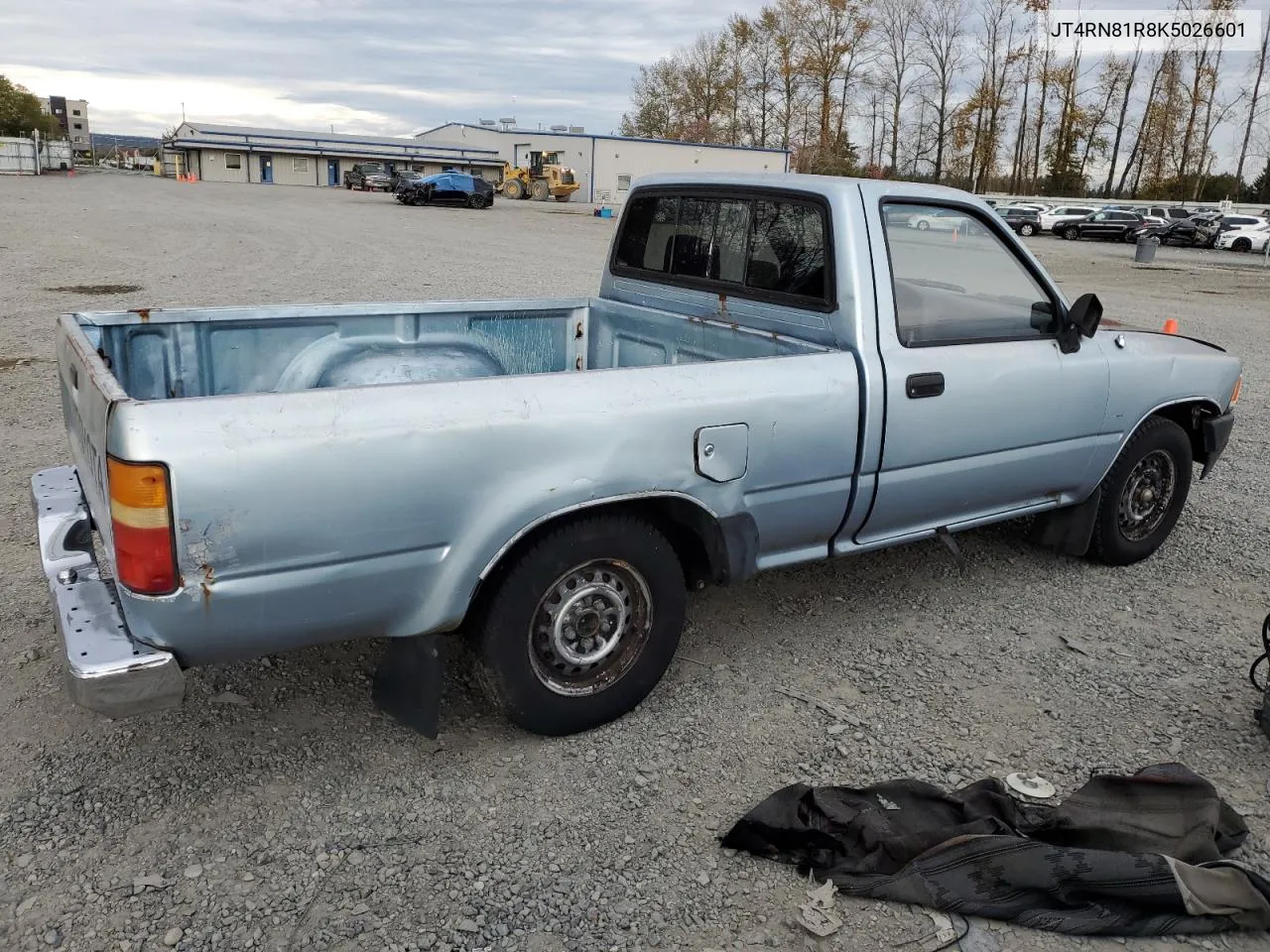 1989 Toyota Pickup 1/2 Ton Short Wheelbase VIN: JT4RN81R8K5026601 Lot: 76144074