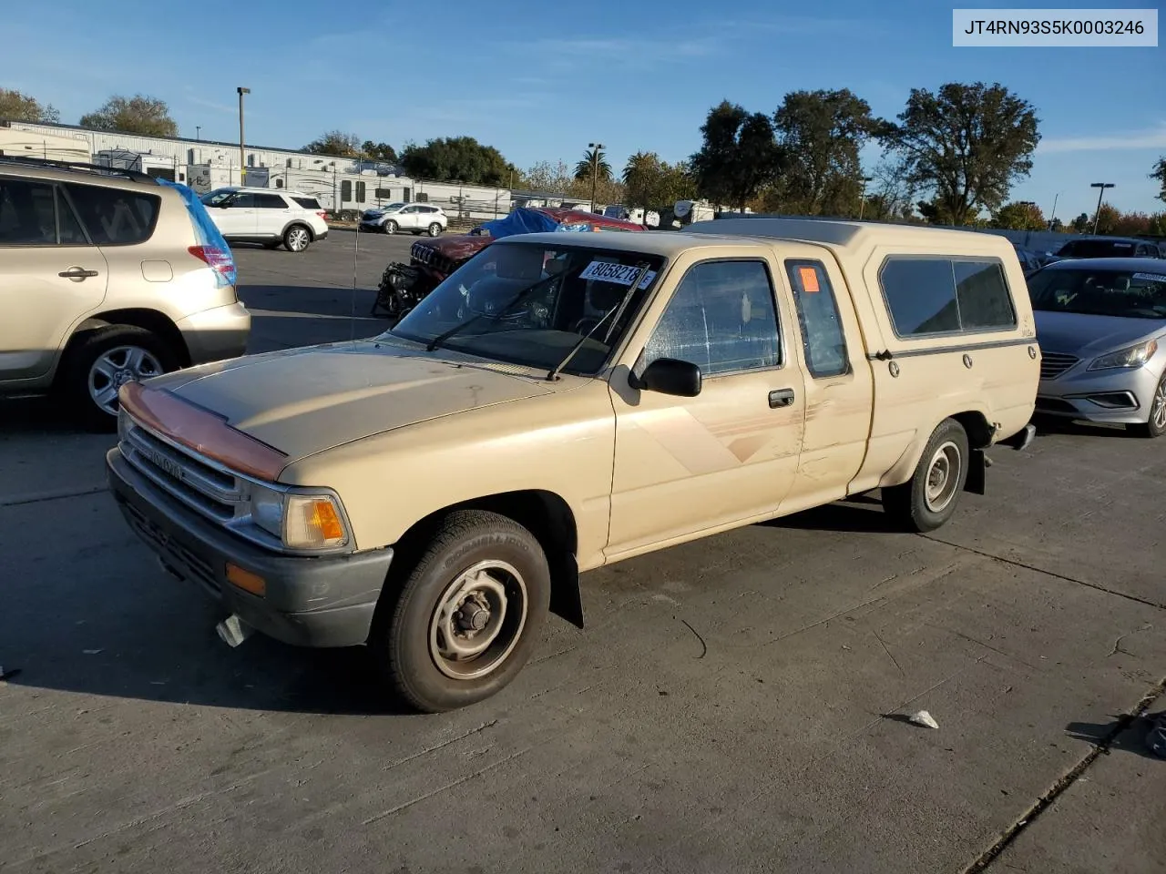 1989 Toyota Pickup 1/2 Ton Extra Long Wheelbase Sr VIN: JT4RN93S5K0003246 Lot: 80582184