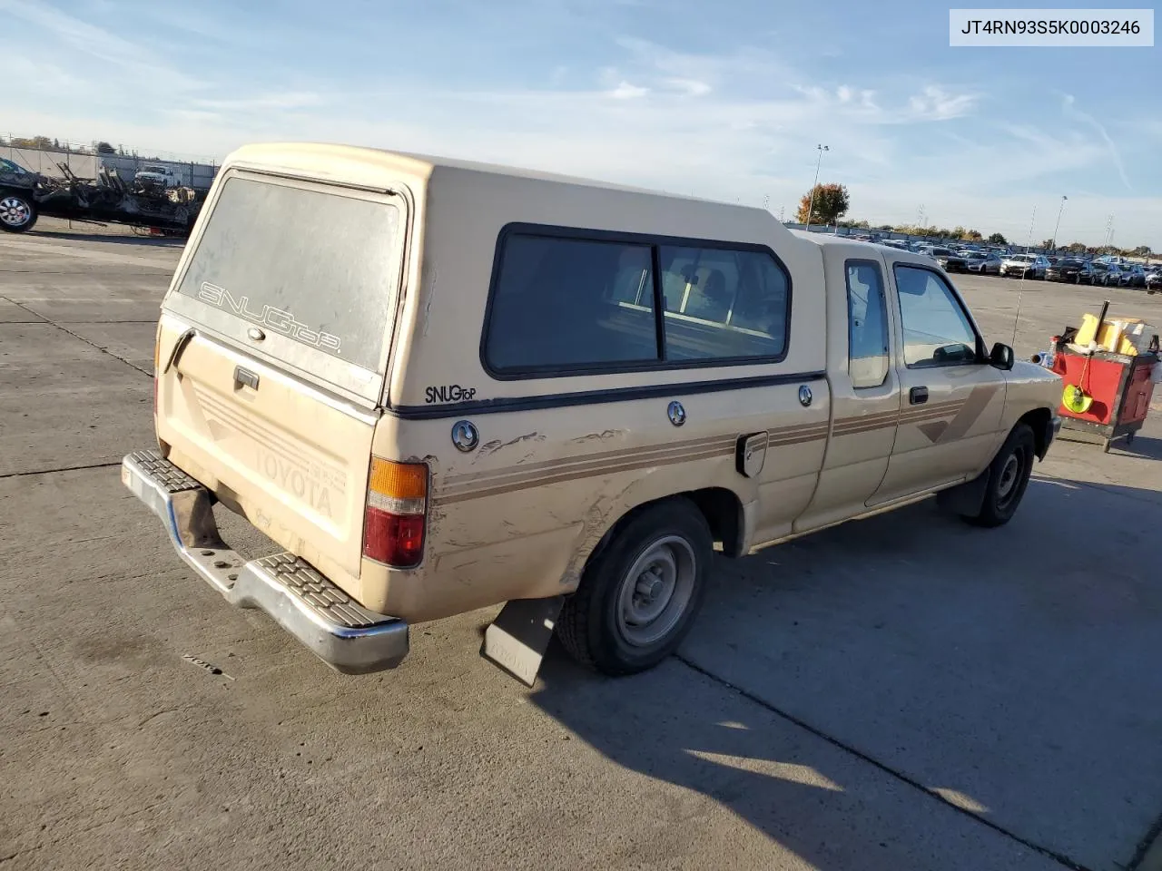 1989 Toyota Pickup 1/2 Ton Extra Long Wheelbase Sr VIN: JT4RN93S5K0003246 Lot: 80582184