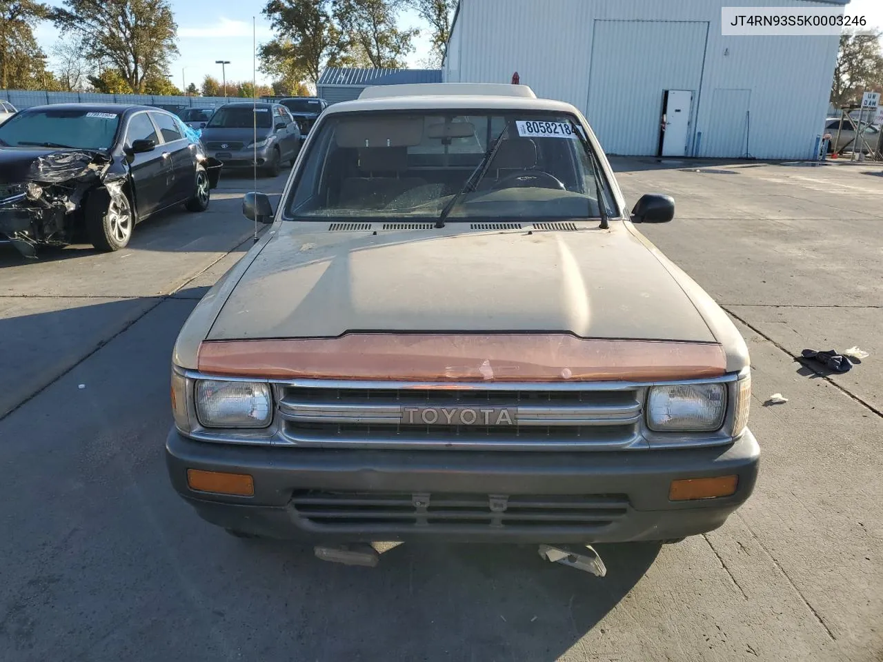 1989 Toyota Pickup 1/2 Ton Extra Long Wheelbase Sr VIN: JT4RN93S5K0003246 Lot: 80582184