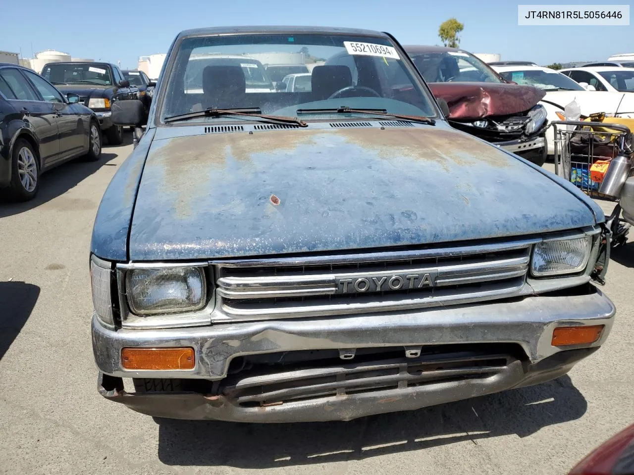 1990 Toyota Pickup 1/2 Ton Short Wheelbase VIN: JT4RN81R5L5056446 Lot: 55210694