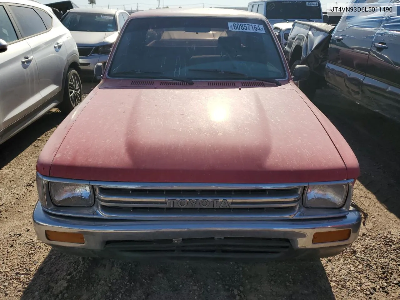 1990 Toyota Pickup 1/2 Ton Extra Long Wheelbase Dlx VIN: JT4VN93D6L5011490 Lot: 60857164