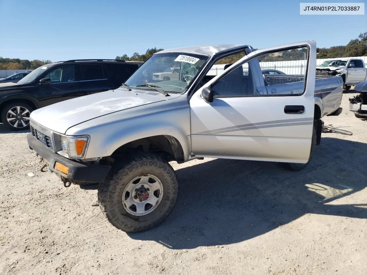 1990 Toyota Pickup 1/2 Ton Short Wheelbase Dlx VIN: JT4RN01P2L7033887 Lot: 70618604