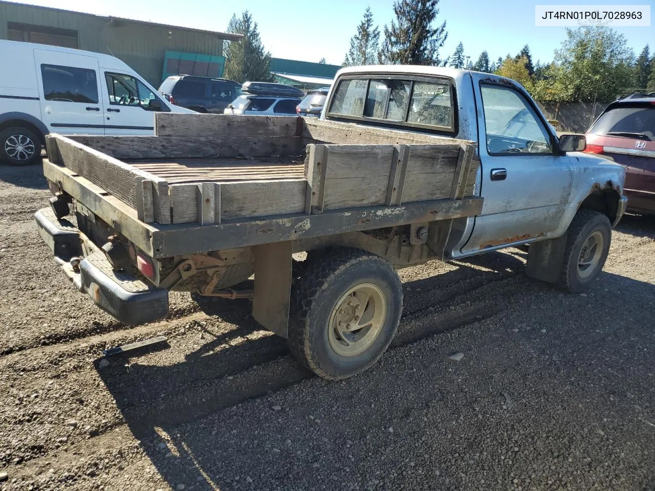 1990 Toyota Pickup 1/2 Ton Short Wheelbase Dlx VIN: JT4RN01P0L7028963 Lot: 73675134