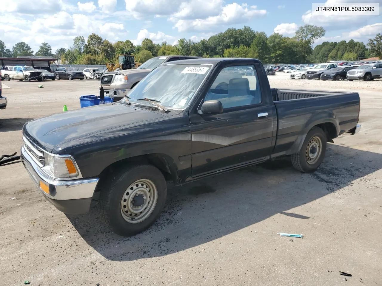 1990 Toyota Pickup 1/2 Ton Short Wheelbase Dlx VIN: JT4RN81P0L5083309 Lot: 74438354