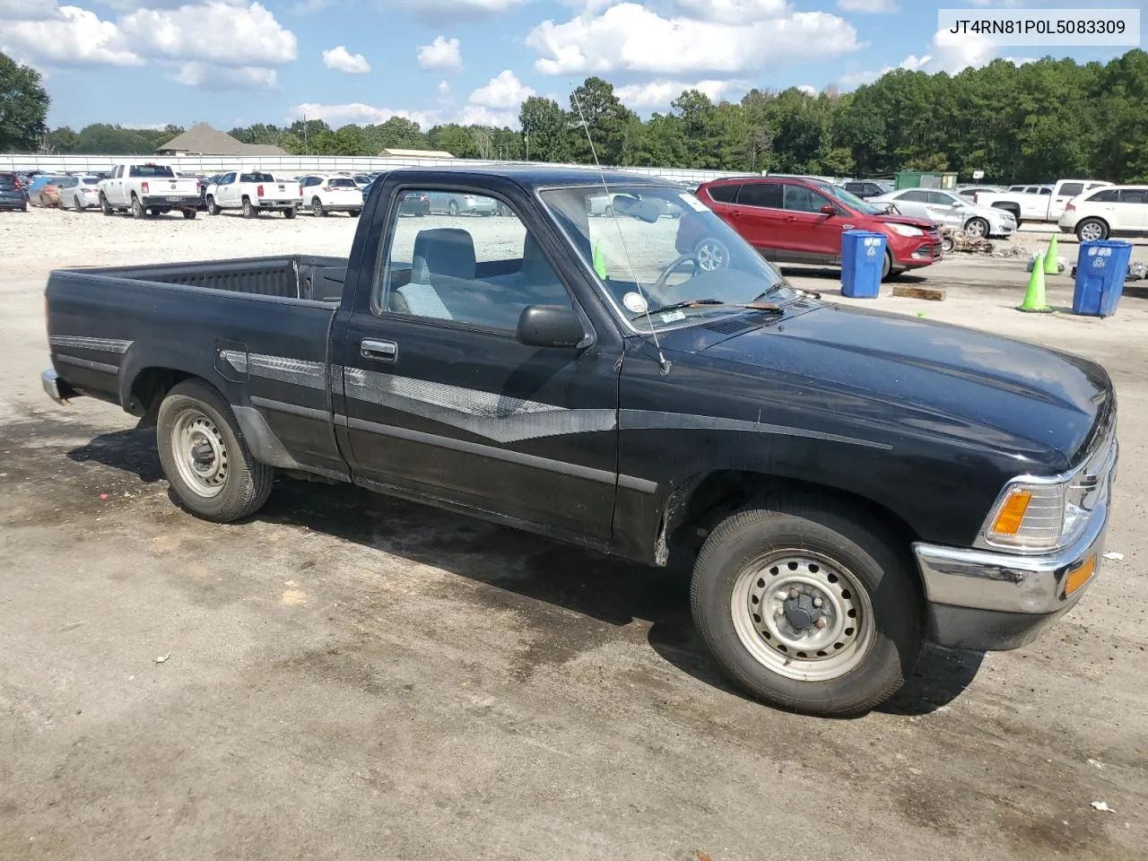 1990 Toyota Pickup 1/2 Ton Short Wheelbase Dlx VIN: JT4RN81P0L5083309 Lot: 74438354