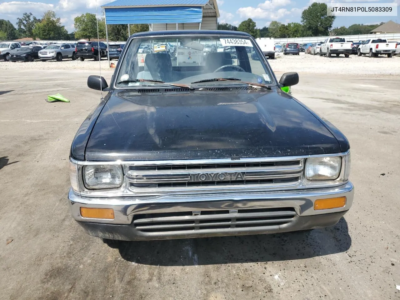 1990 Toyota Pickup 1/2 Ton Short Wheelbase Dlx VIN: JT4RN81P0L5083309 Lot: 74438354