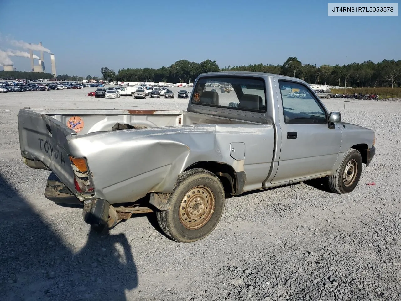 1990 Toyota Pickup 1/2 Ton Short Wheelbase VIN: JT4RN81R7L5053578 Lot: 74442924