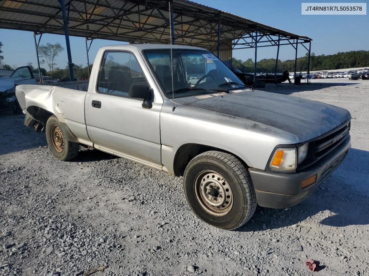 1990 Toyota Pickup 1/2 Ton Short Wheelbase VIN: JT4RN81R7L5053578 Lot: 74442924