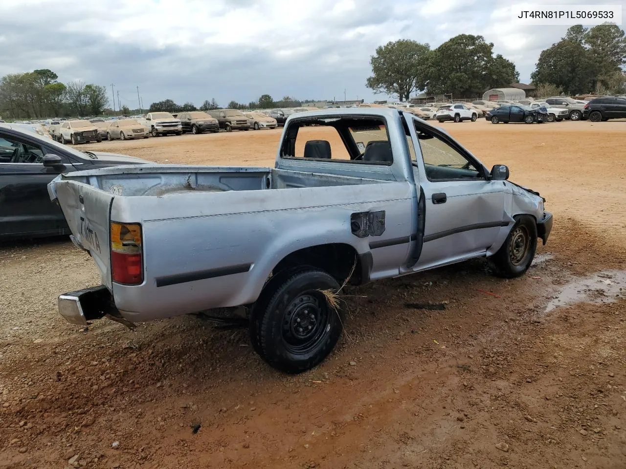 1990 Toyota Pickup 1/2 Ton Short Wheelbase Dlx VIN: JT4RN81P1L5069533 Lot: 78433024