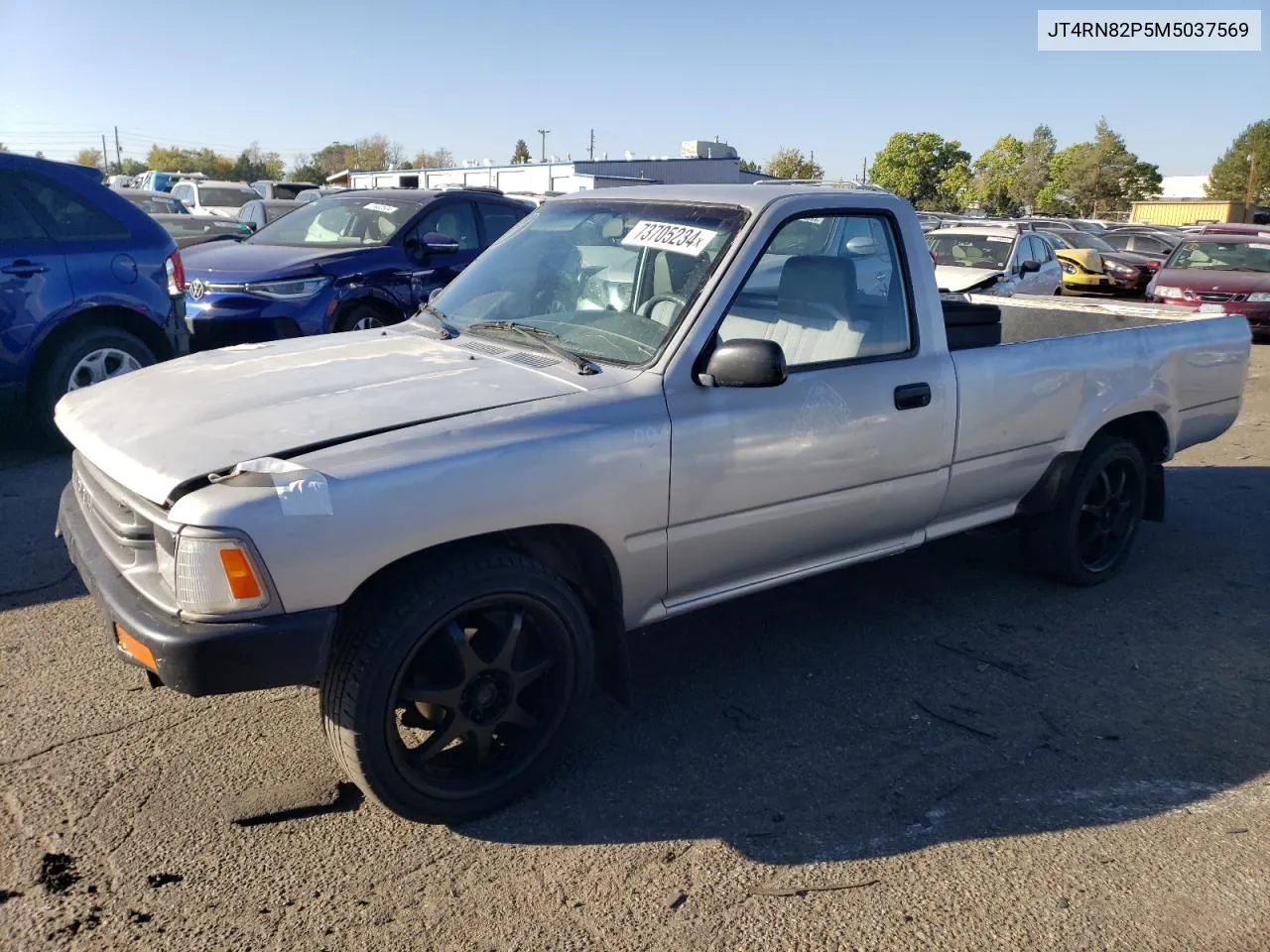 1991 Toyota Pickup 1/2 Ton Long Wheelbase Dlx VIN: JT4RN82P5M5037569 Lot: 73705234