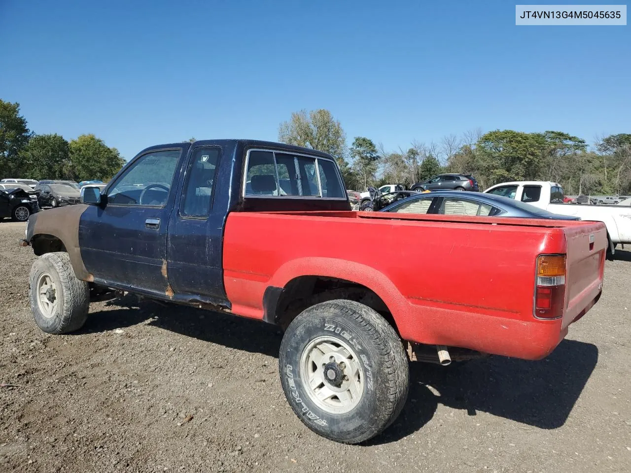 1991 Toyota Pickup 1/2 Ton Extra Long Wheelbase Sr5 VIN: JT4VN13G4M5045635 Lot: 74005474