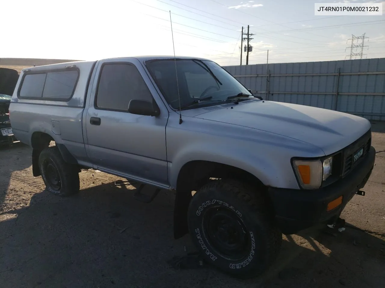 1991 Toyota Pickup 1/2 Ton Short Wheelbase Dlx VIN: JT4RN01P0M0021232 Lot: 76195184