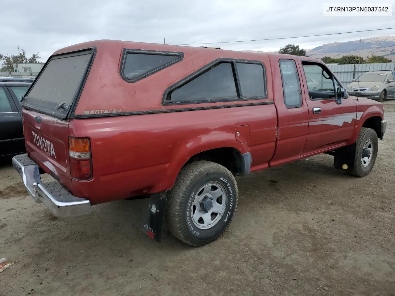 1992 Toyota Pickup 1/2 Ton Extra Long Wheelbase Dlx VIN: JT4RN13P5N6037542 Lot: 70908914