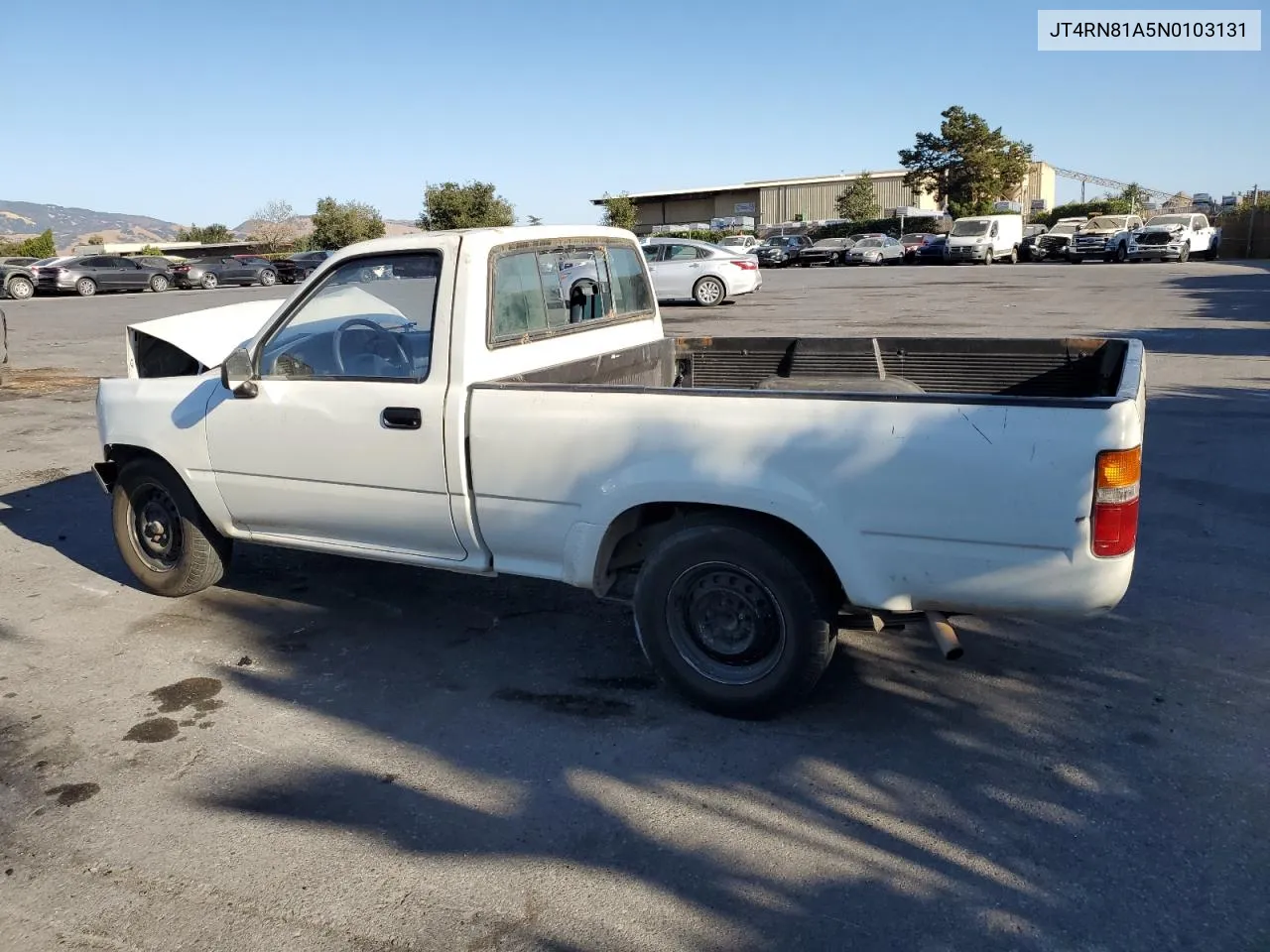 1992 Toyota Pickup 1/2 Ton Short Wheelbase VIN: JT4RN81A5N0103131 Lot: 71761514