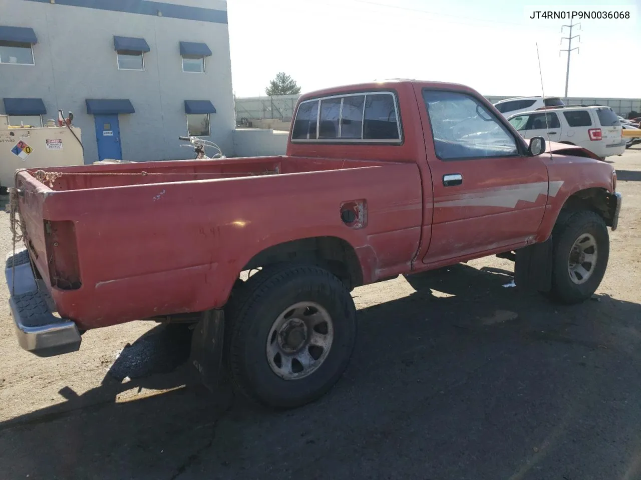 1992 Toyota Pickup 1/2 Ton Short Wheelbase Dlx VIN: JT4RN01P9N0036068 Lot: 74767634