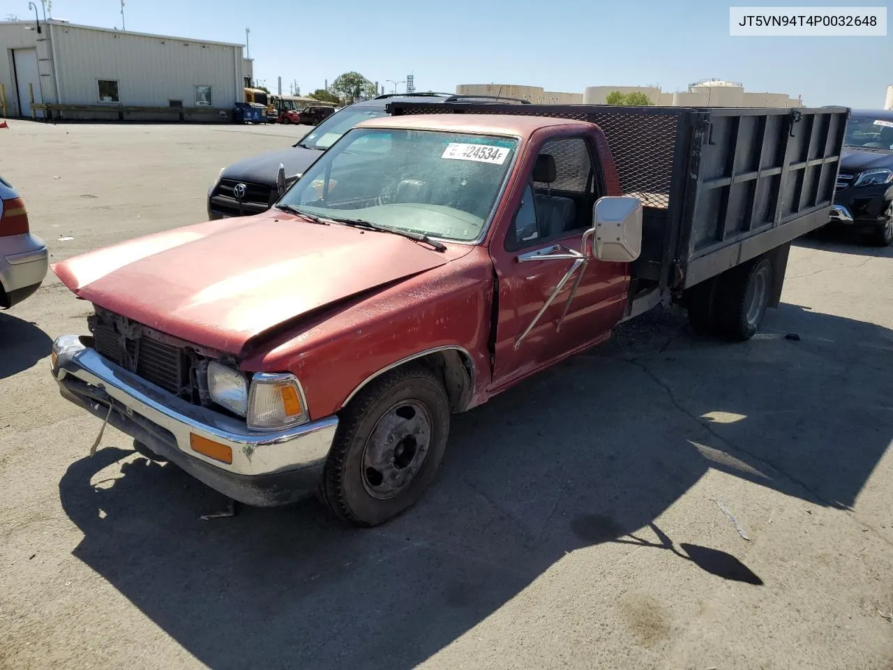 1993 Toyota Pickup Cab Chassis Super Long Wheelbase VIN: JT5VN94T4P0032648 Lot: 69424534