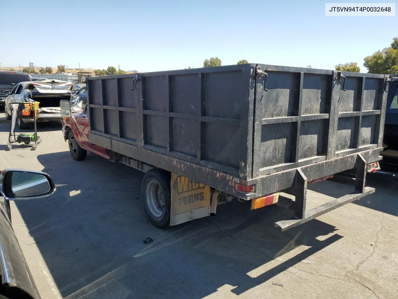 1993 Toyota Pickup Cab Chassis Super Long Wheelbase VIN: JT5VN94T4P0032648 Lot: 69424534