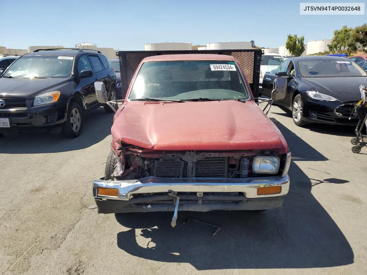 1993 Toyota Pickup Cab Chassis Super Long Wheelbase VIN: JT5VN94T4P0032648 Lot: 69424534