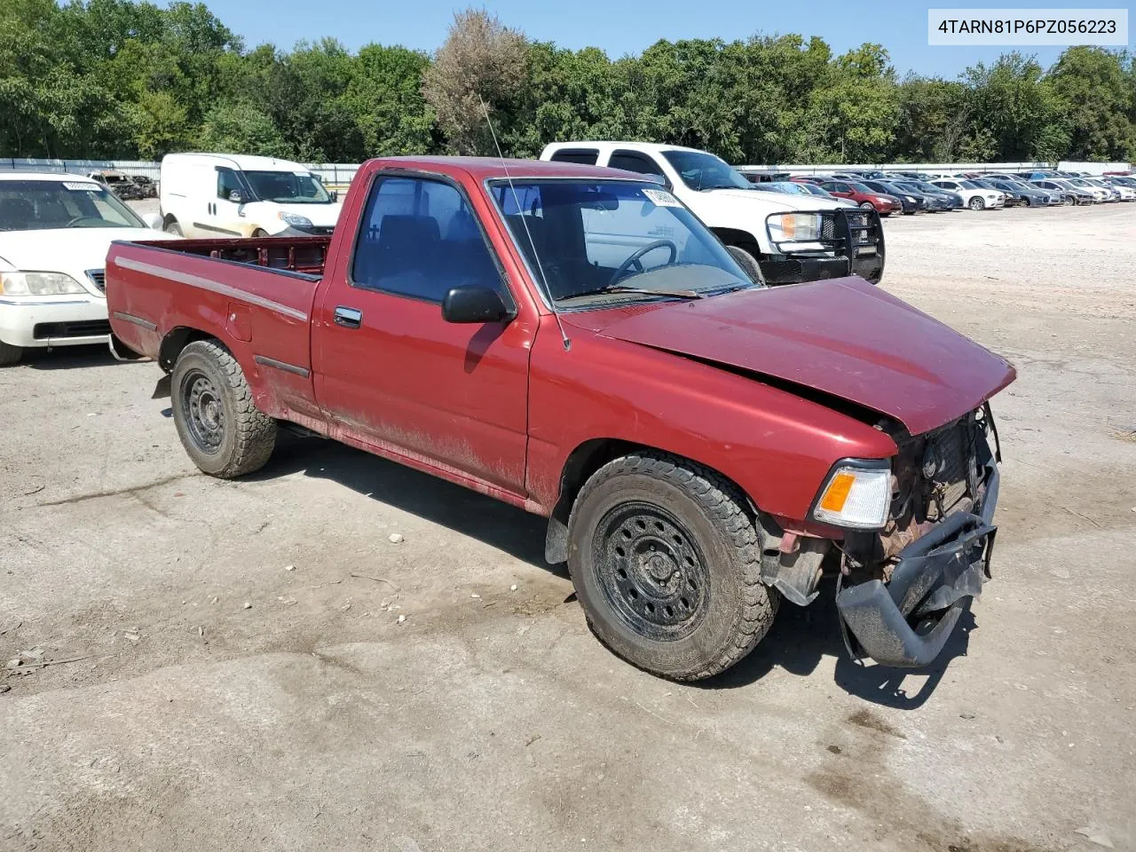 1993 Toyota Pickup 1/2 Ton Short Wheelbase Dx VIN: 4TARN81P6PZ056223 Lot: 71489884