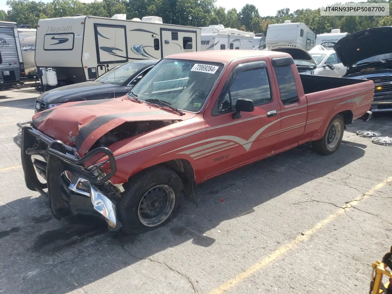 1993 Toyota Pickup 1/2 Ton Extra Long Wheelbase Dx VIN: JT4RN93P6P5087700 Lot: 72069284