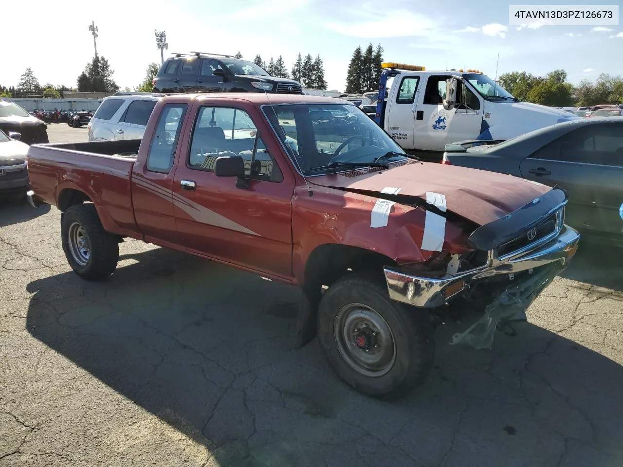 1993 Toyota Pickup 1/2 Ton Extra Long Wheelbase Dx VIN: 4TAVN13D3PZ126673 Lot: 72375914