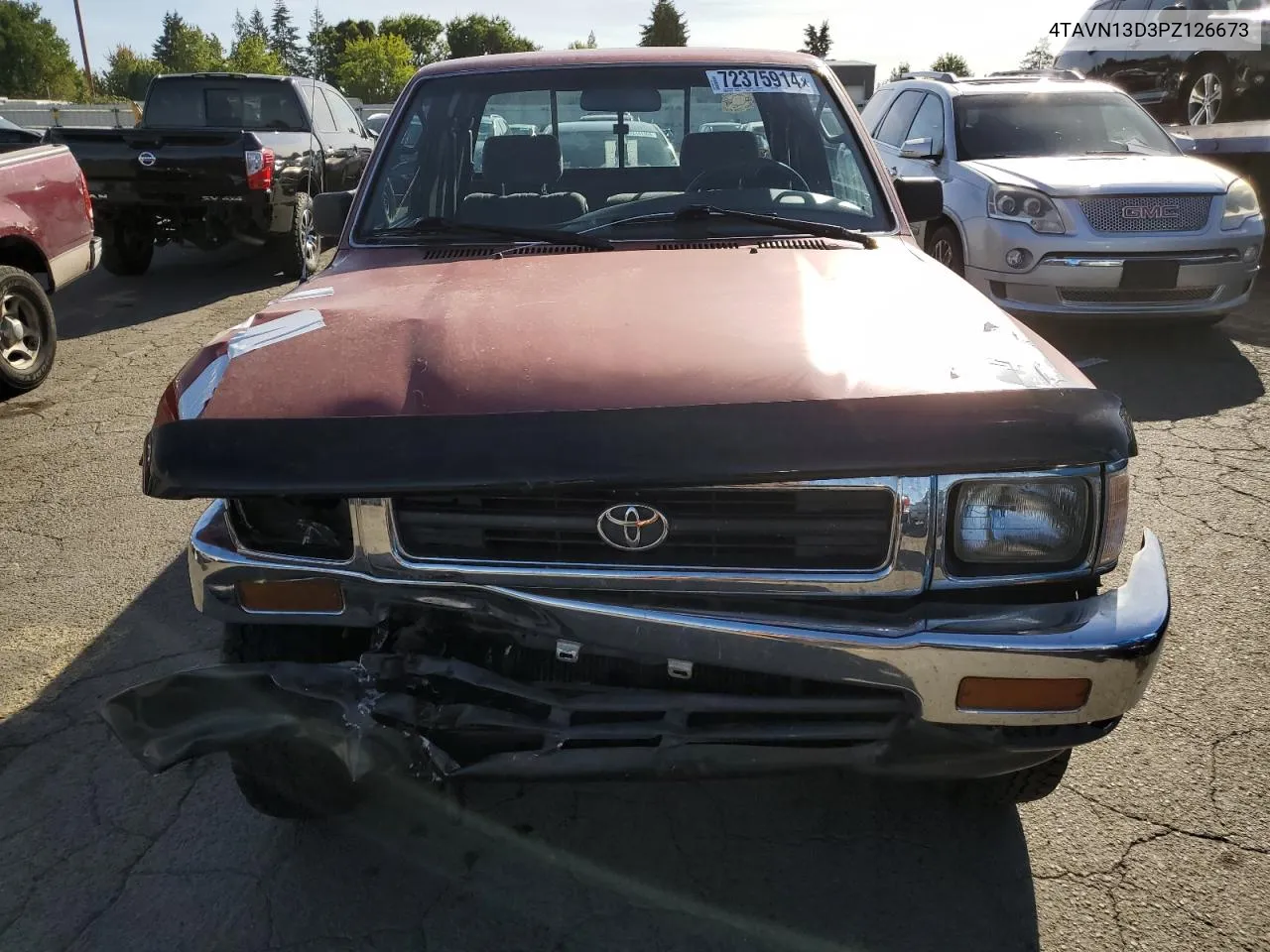 1993 Toyota Pickup 1/2 Ton Extra Long Wheelbase Dx VIN: 4TAVN13D3PZ126673 Lot: 72375914