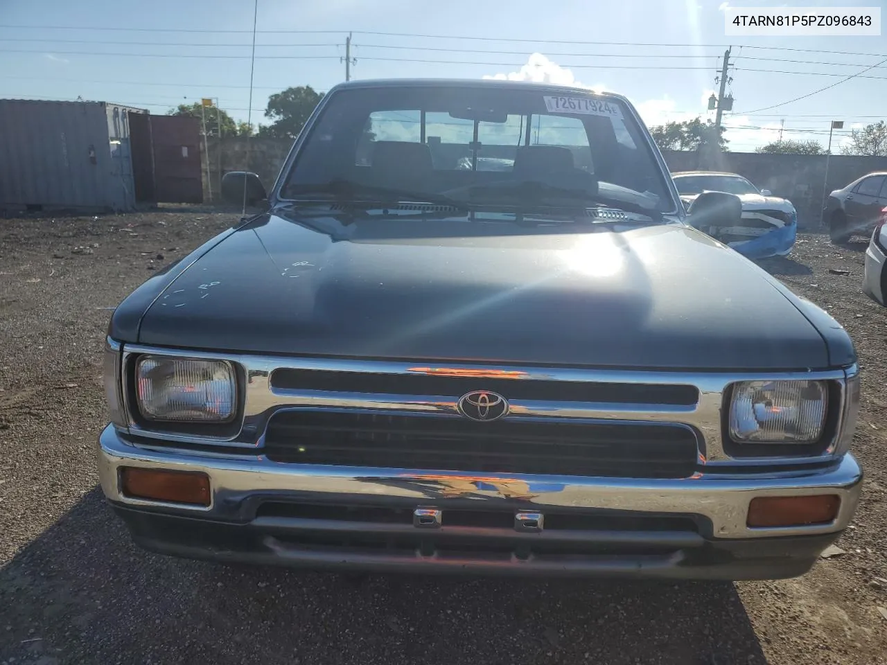 1993 Toyota Pickup 1/2 Ton Short Wheelbase Dx VIN: 4TARN81P5PZ096843 Lot: 72677924